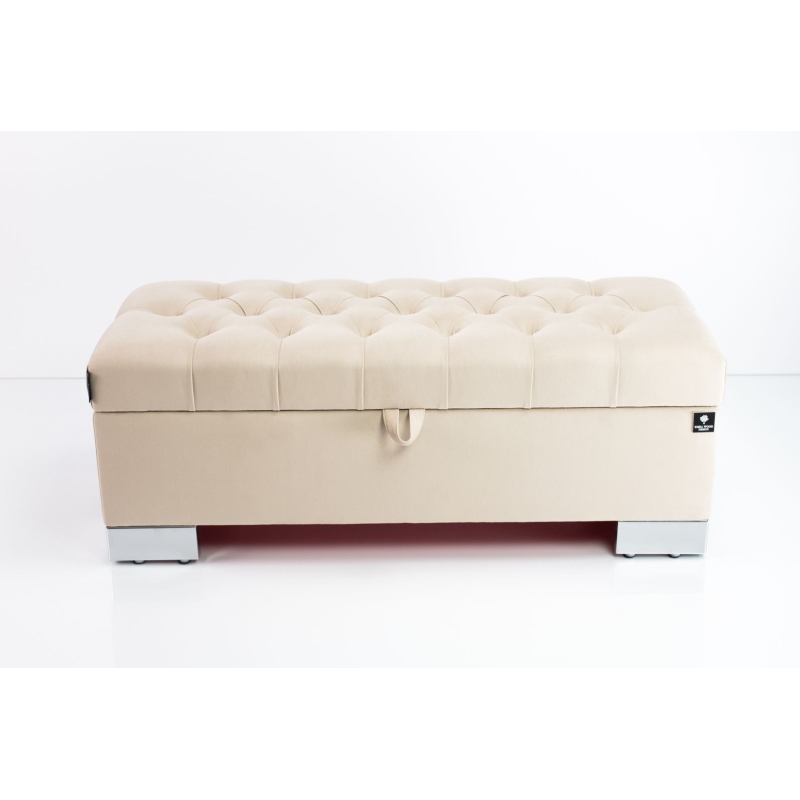 Tufted Storage Bench